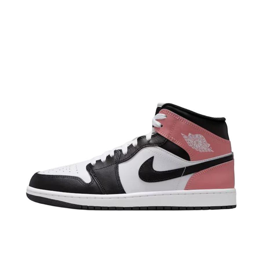 推荐商品：Air Jordan 1 板鞋 运动休闲鞋 复古潮流支撑合成革 浅白色/深黑色