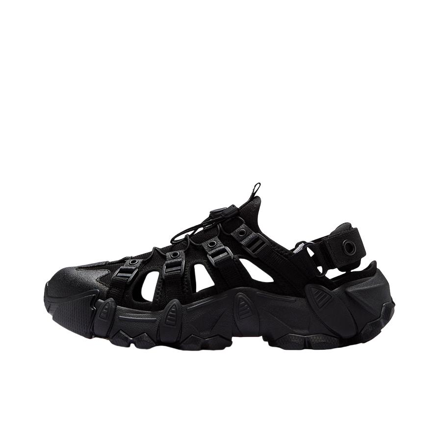 推荐商品：FILA/斐乐 FUSION EXOCET SANDAL 凉鞋 户外简约包头回弹 男款/黑色/月岩灰色