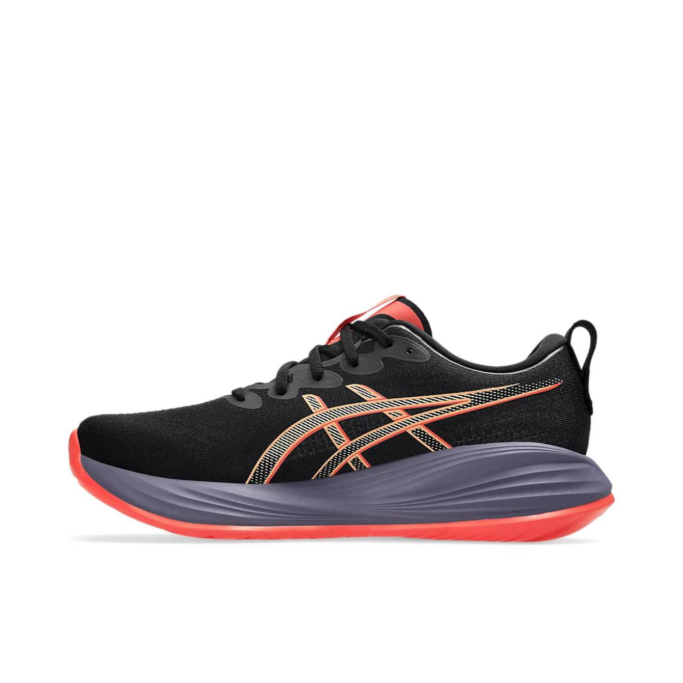 推荐商品：Asics/亚瑟士 Gel-Cumulus 27 百搭 防滑 耐磨 低帮 跑鞋 黑色/红色