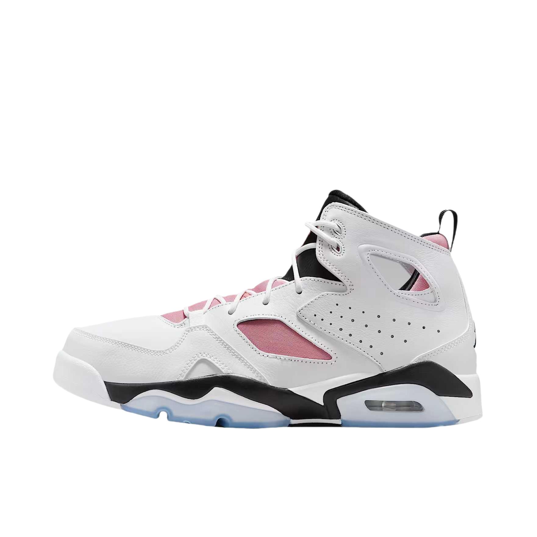 推荐商品：Air Jordan Flight Club 91 篮球鞋 红外线复古防滑耐磨减震包裹性运动 白色/粉色