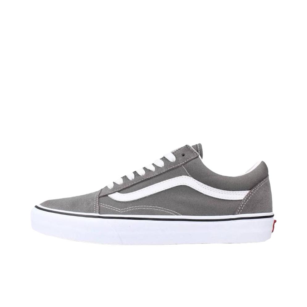 推荐商品：Vans/范斯 Old Skool 滑板鞋 板鞋 轻便防滑复古舒适经典 灰色/珍珠白色