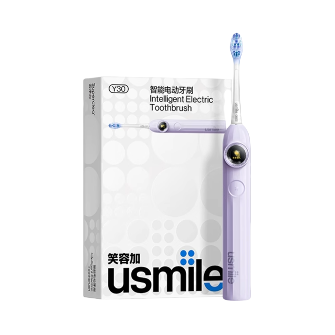 usmile Y30 电动牙刷 全自动 智能语音 低噪运行