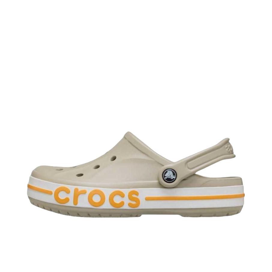 推荐商品：Crocs/卡骆驰 Bayaband Clog 贝雅卡骆班 防滑耐磨 包头沙滩 一脚蹬 户外轻便 运动 透气 拖鞋 洞洞鞋 凉鞋 浅棕色 