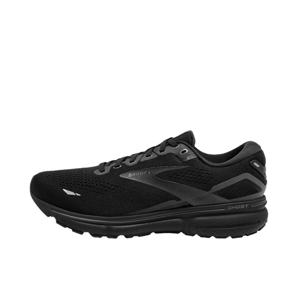 推荐商品：Brooks/布鲁克斯 Ghost 幽灵 15 轻量缓震 防滑耐磨 舒适透气 轻便百搭 支撑 织物网面 马拉松 跑鞋 深黑色
