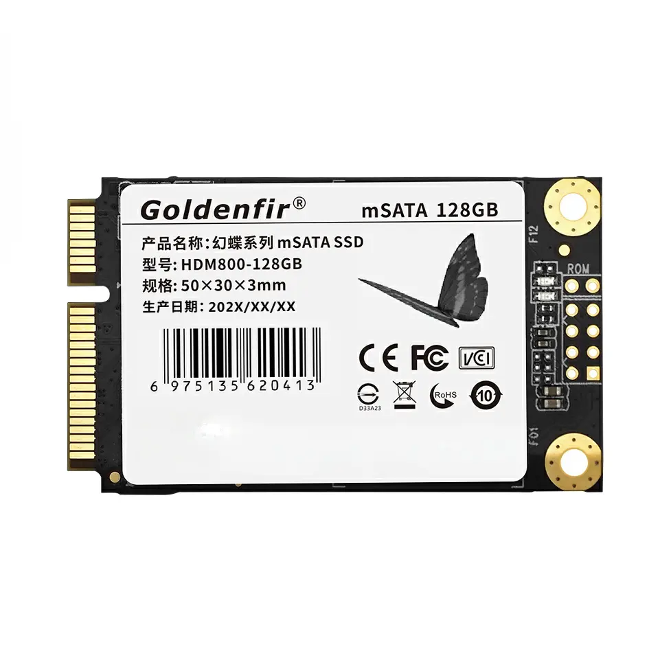 推荐商品：Goldenfir/金杉 HDM800 mSATA接口 固态硬盘 快速加载 低功耗