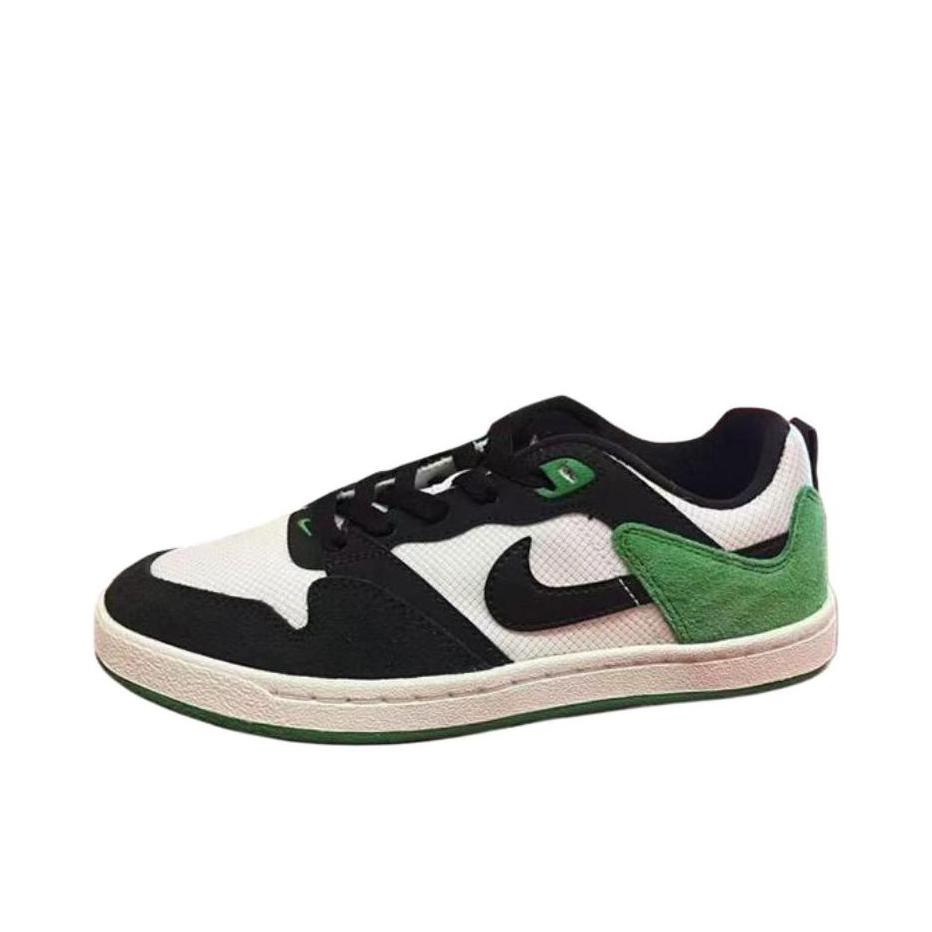 推荐商品：Nike SB Alleyoop 滑板鞋 板鞋 抓地稳定复古缓震防滑轻便 大童/绿色/黑色