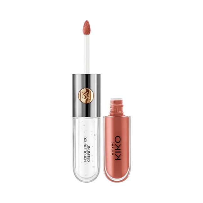 KIKO 水光镜面3D双头唇釉 玻璃唇嘟嘟唇水润透明不掉色 6ml 150燕麦奶茶