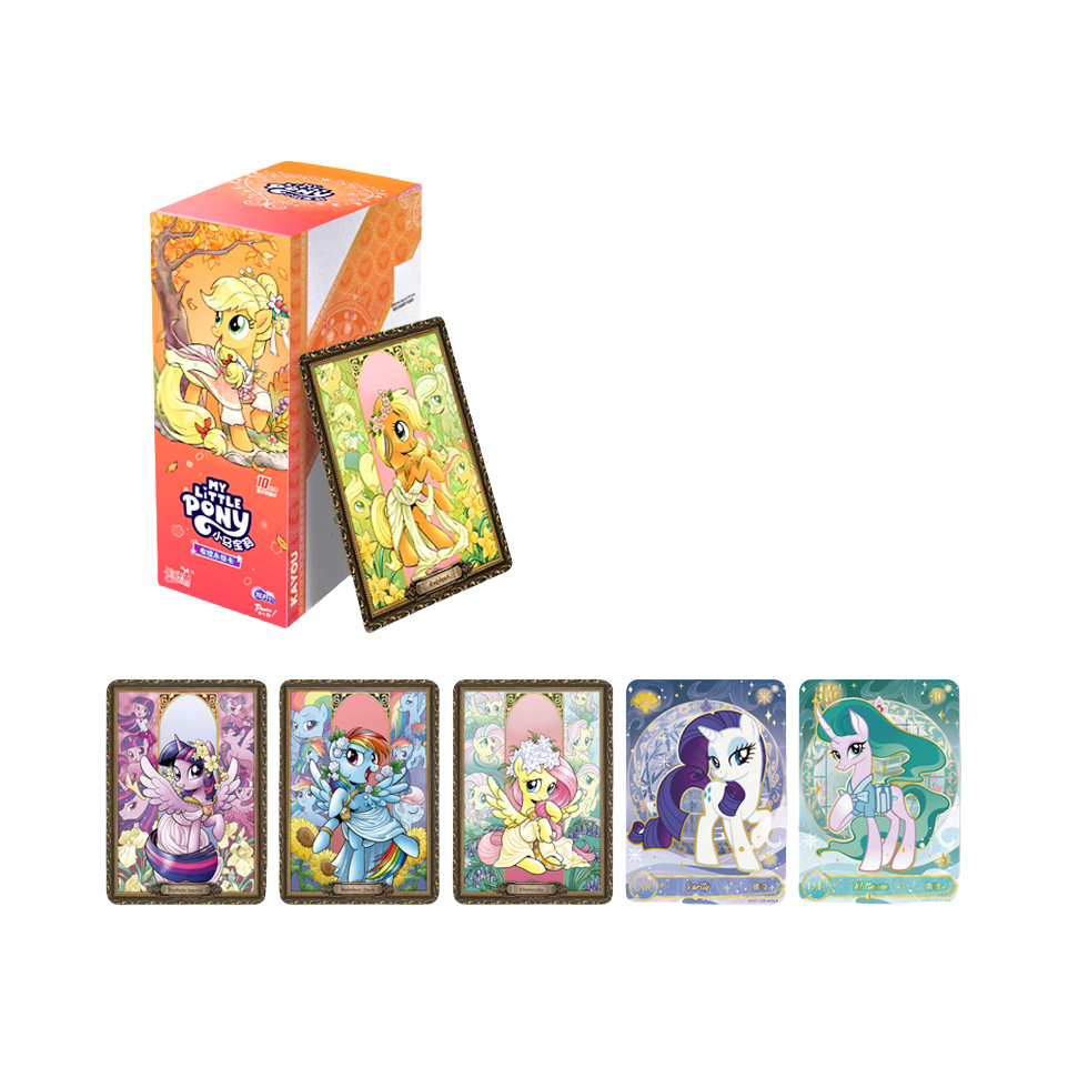 推荐商品：卡游 小马宝莉卡片 友谊永恒卡 辉月包第7弹 卡牌