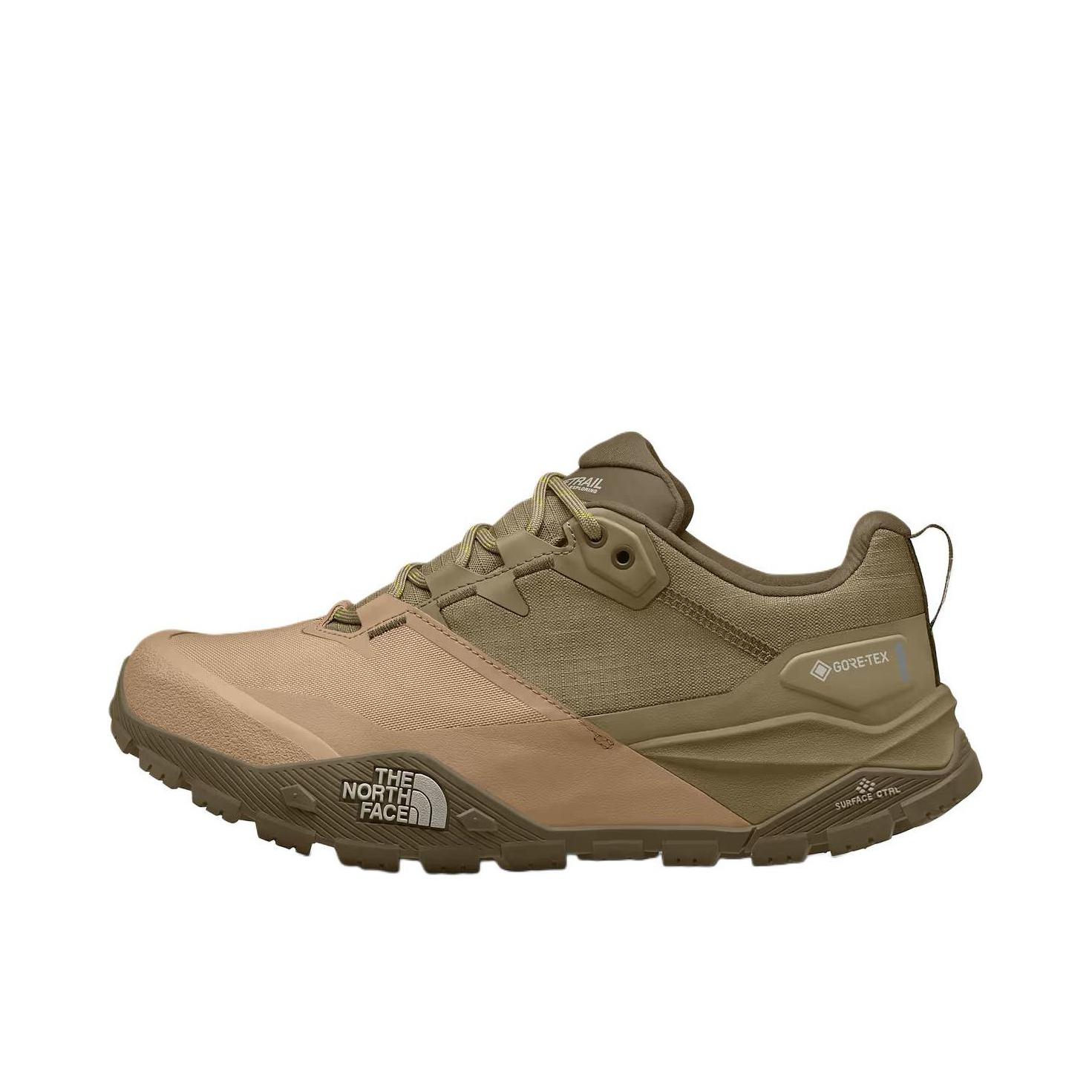 推荐商品：TheNorthFace/北面 Offtrail Hike GTX 防水 徒步 系带 抓地 徒步鞋 雪松棕/撒哈拉