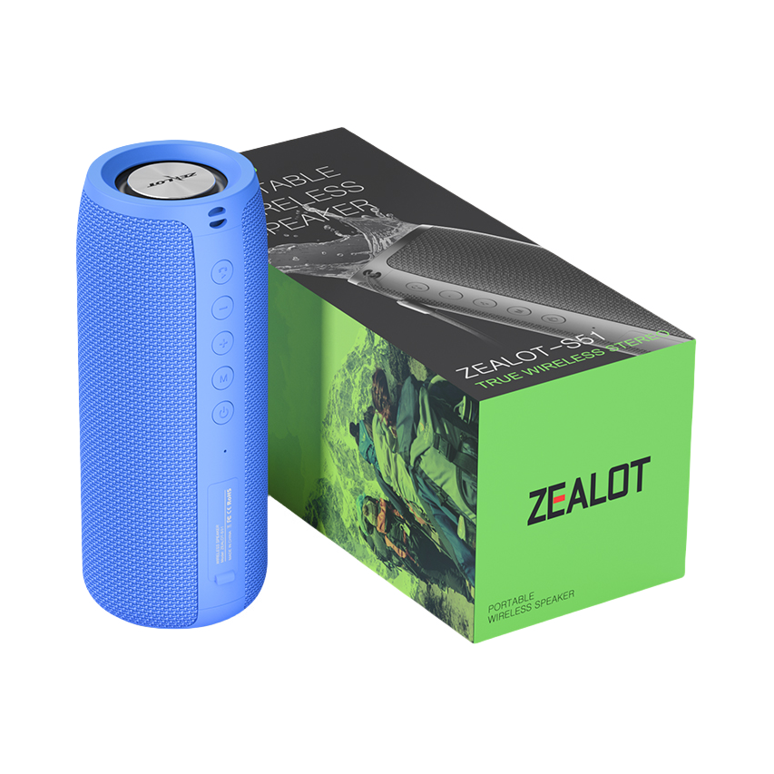 推荐商品：ZEALOT/狂热者 S51 桌面 蓝牙 音箱 防水防尘 强悍音质
