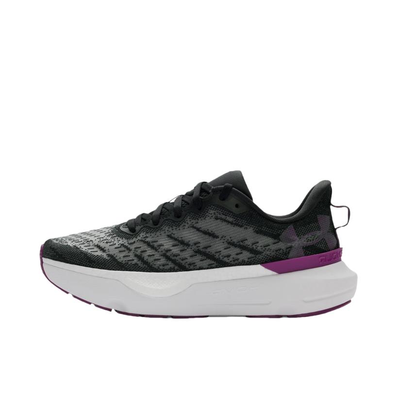 推荐商品：Under Armour/安德玛 Infinite Pro Breeze 织物 缓震 耐磨防滑 软底 圆头 轻跑版 跑鞋 女款/星系黑