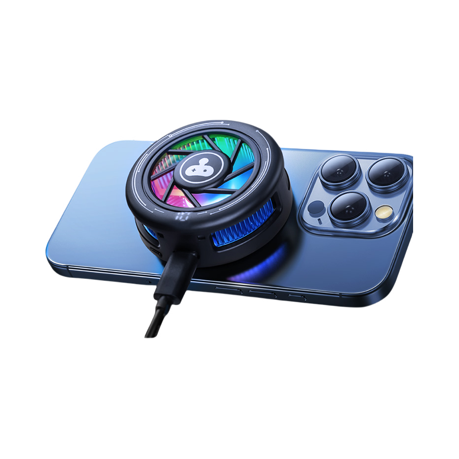 推荐商品：青盾 晶刻黑巧小饼干 磁吸手机散热器 极速降温 AI智能温控