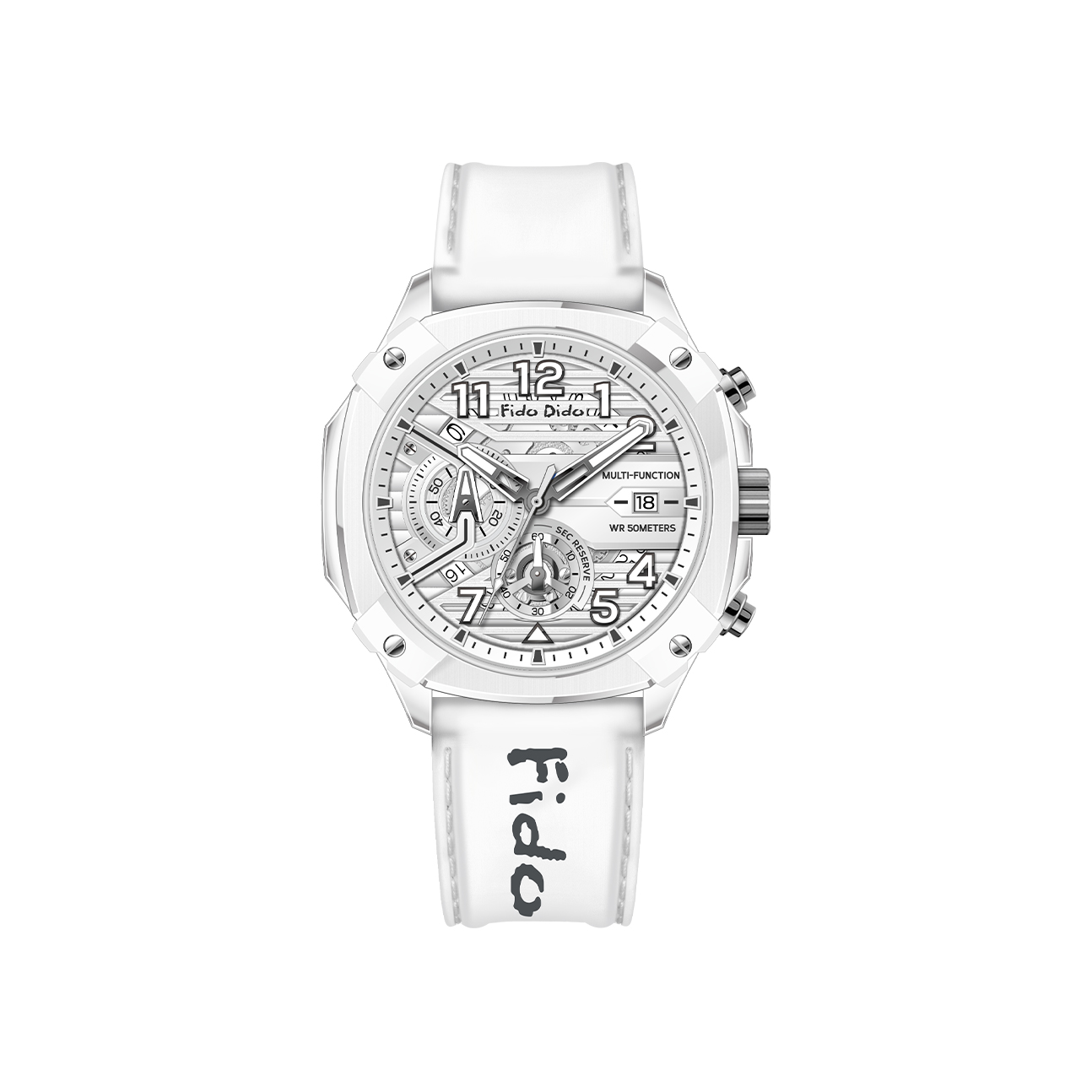 推荐商品：fido dido/菲都狄都 七喜小子 潮流时尚学生运动多功能夜光防水石英男士手表