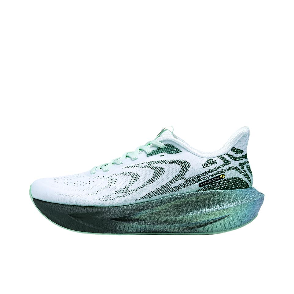 推荐商品：必迈 远征者 6.0 跑鞋 休闲透气织物厚底马拉松长跑短跑包裹性支撑防泼水防滑 男款/青蛇