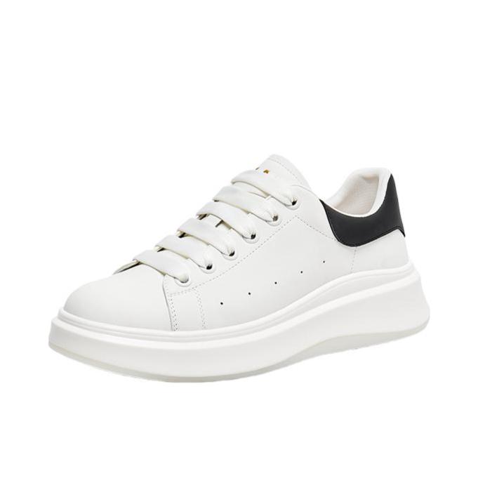推荐商品：Lee Cooper 厚底 增高 休闲 网面 板鞋 LCQBCA2251352 黑色