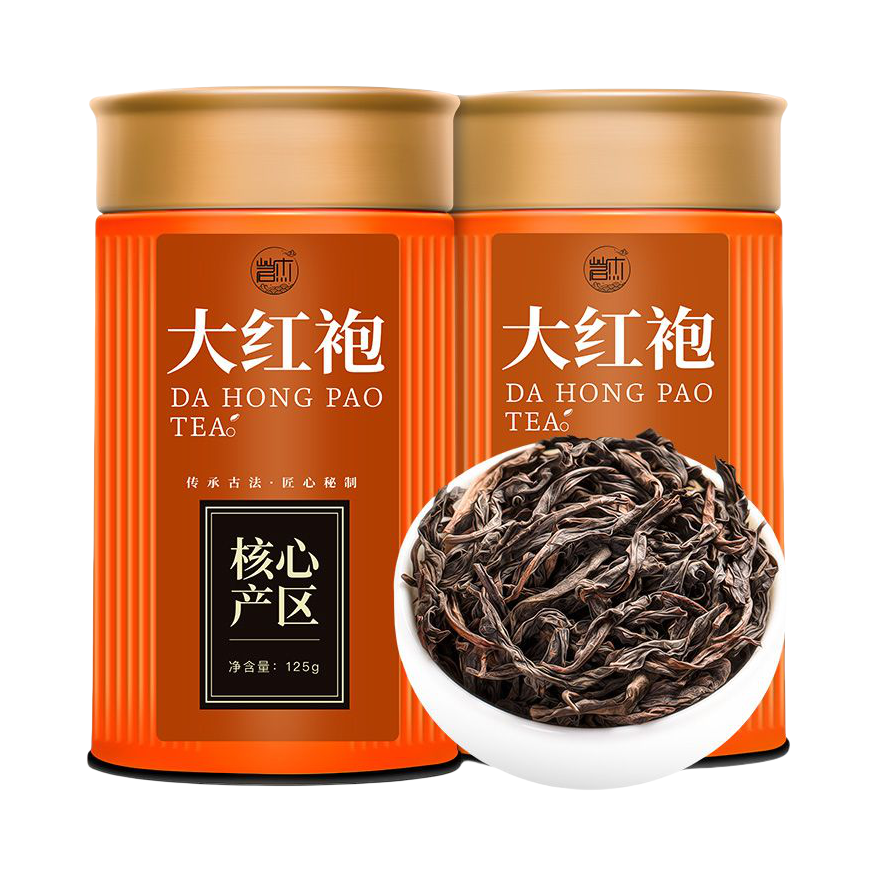 推荐商品：茗杰 大红袍 乌龙茶 罐装