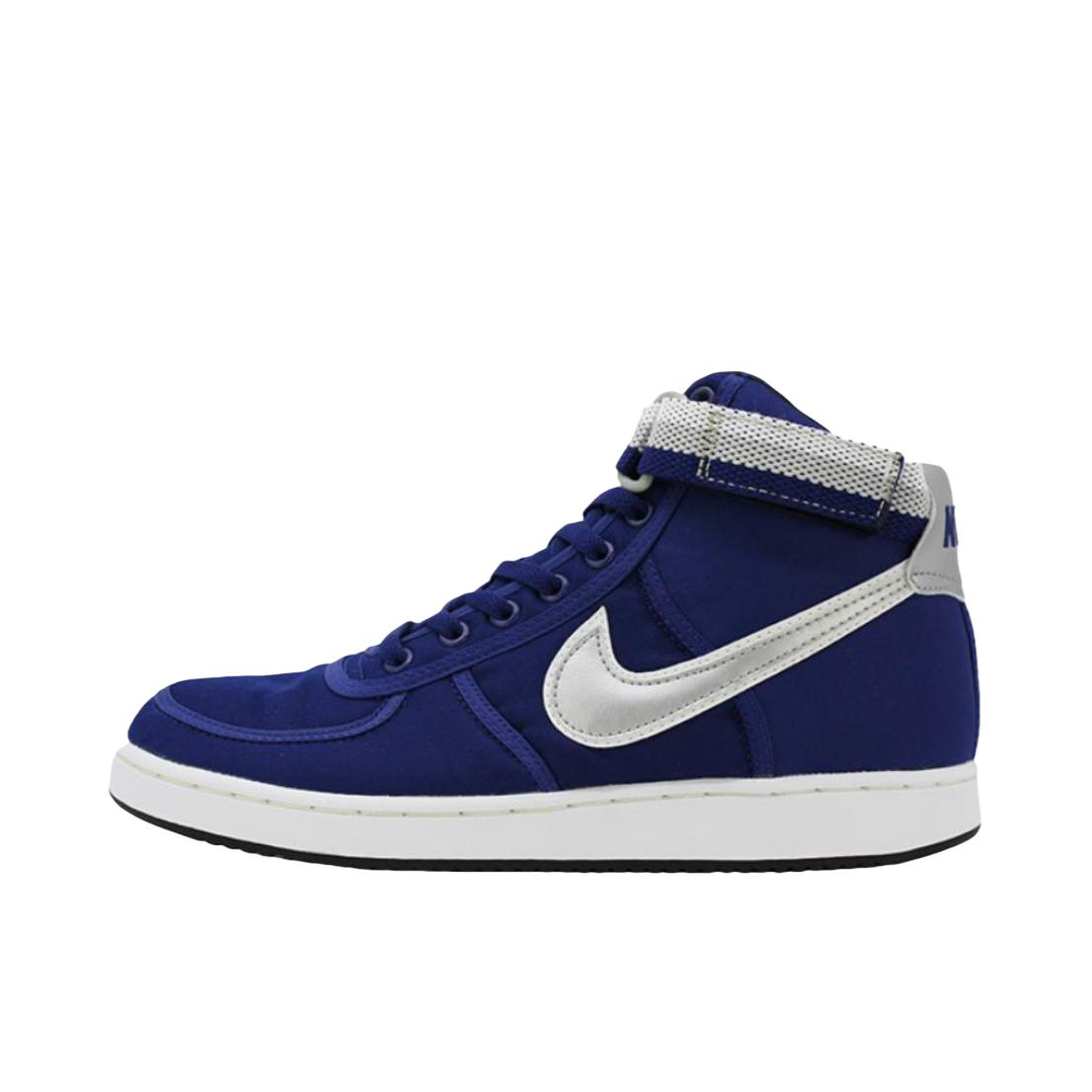 推荐商品：Nike Air Vandal 板鞋 复古百搭舒适透气防滑耐磨轻便魔术贴减震休闲 深蓝色/白色