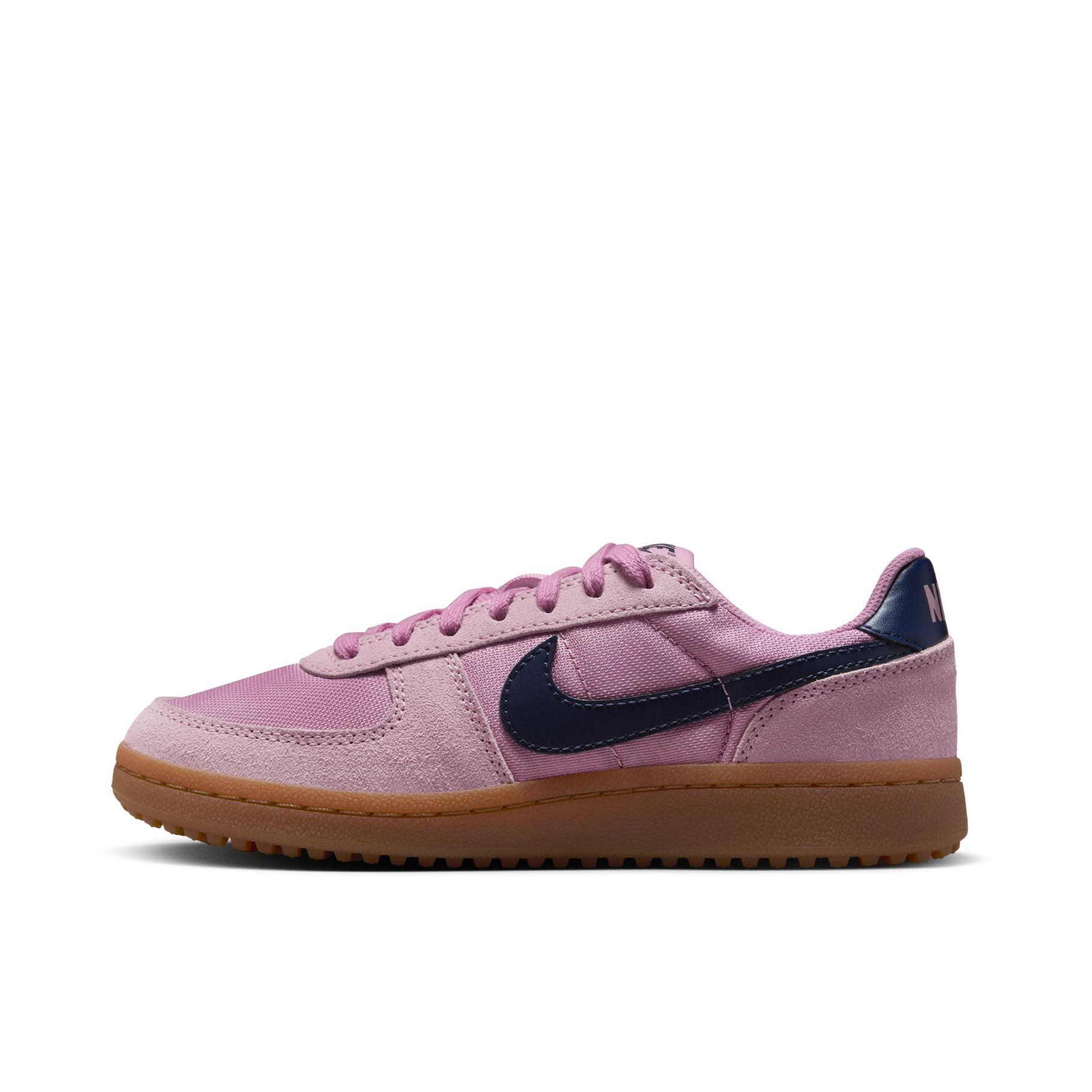 Nike Field General 82 Sp 篮球鞋 防滑耐磨舒适百搭时尚简约薄底复古 GS/粉色/棕色