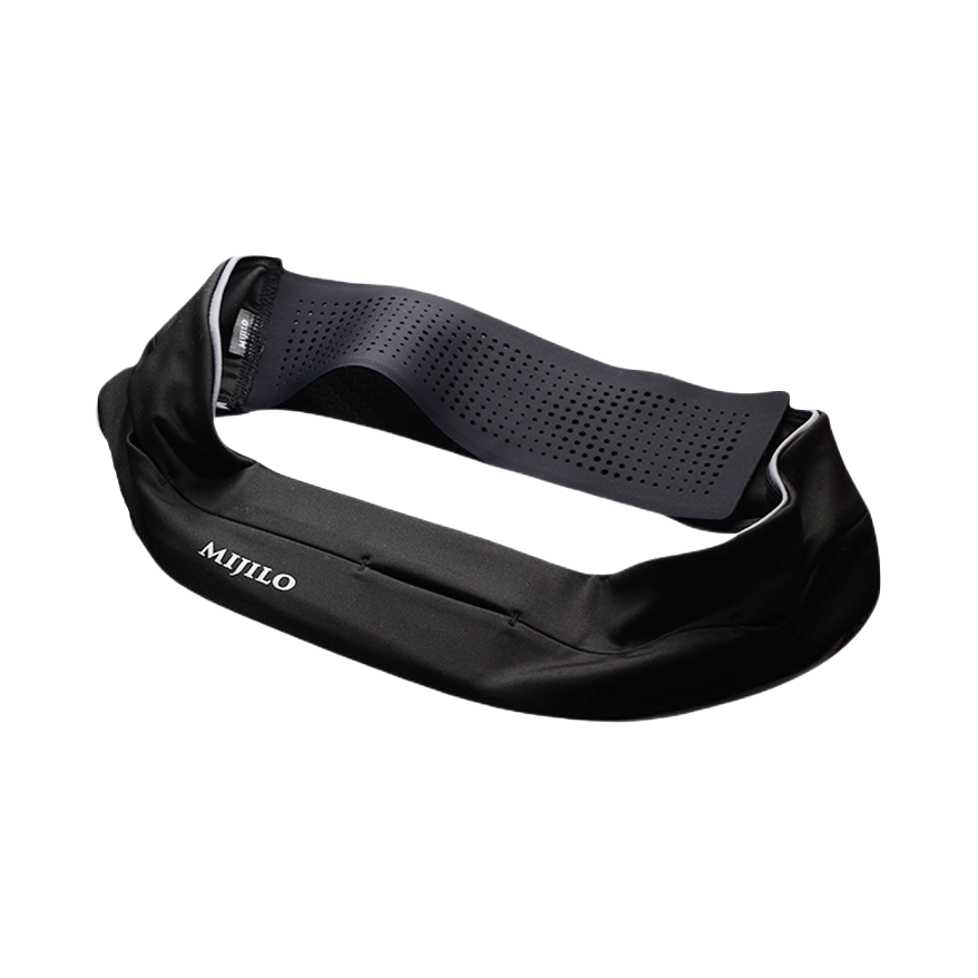 推荐商品：mijilo/米基洛 跑步带水壶隐形轻便款专用运动装备薄手机袋腰包胸包