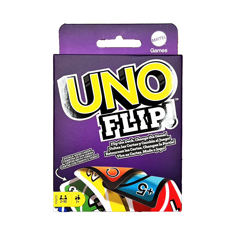 推荐商品：MATTEL/美泰 UNO Flip纸牌 桌游
