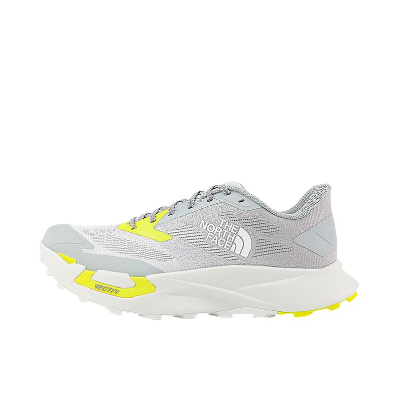 推荐商品：TheNorthFace/北面 Enduris 4 跑鞋 越野缓震抓地户外防滑 星辰灰/春水绿