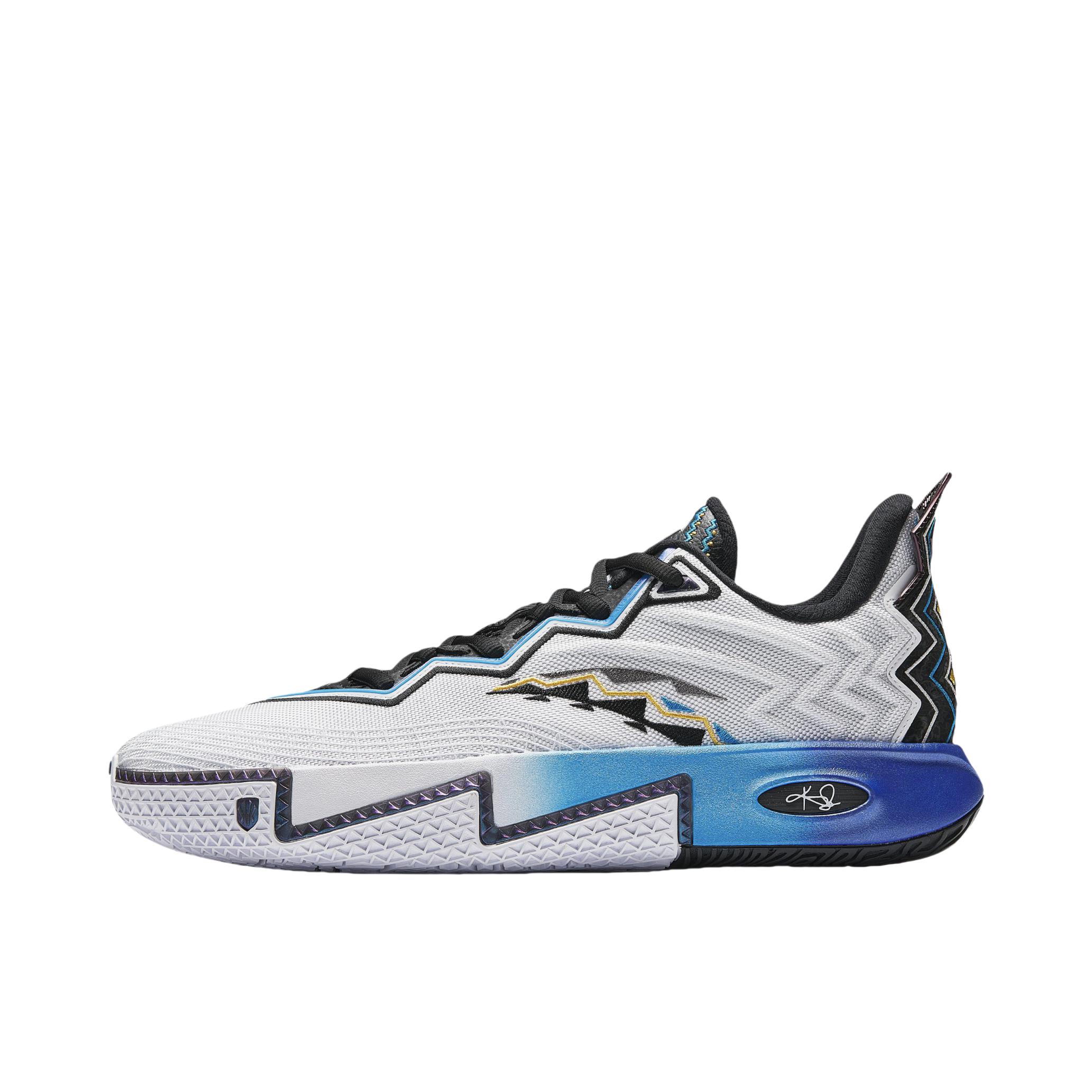 安踏 KAI2 欧文二代 篮球鞋 氮科技防滑耐磨减震回弹 白色/黑色/蓝色