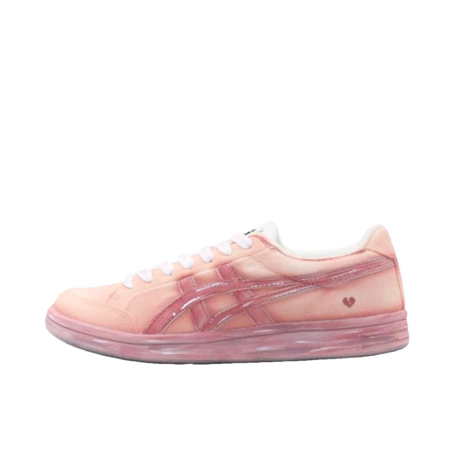 推荐商品：定制款 Onitsuka Tiger 鬼塚虎 Advanti星溯未来 街头 运动风 复古风 学院风 板鞋 粉色/红色
