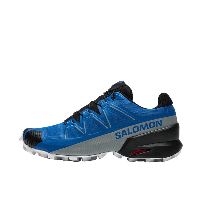 推荐商品：Salomon/萨洛蒙 Speedcross 户外鞋 徒步鞋 轻量缓震稳定支撑回弹防滑耐磨透气越野柔软 蓝色/灰色/黑色