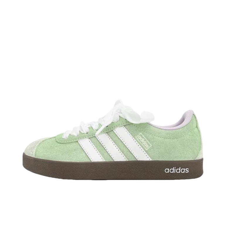 推荐商品：【定制球鞋】Adidas neo VL Court 2.0 德训鞋 板鞋 复古轻便耐磨芭蕾风甜美文艺抗冲击性防水 杨柳青青