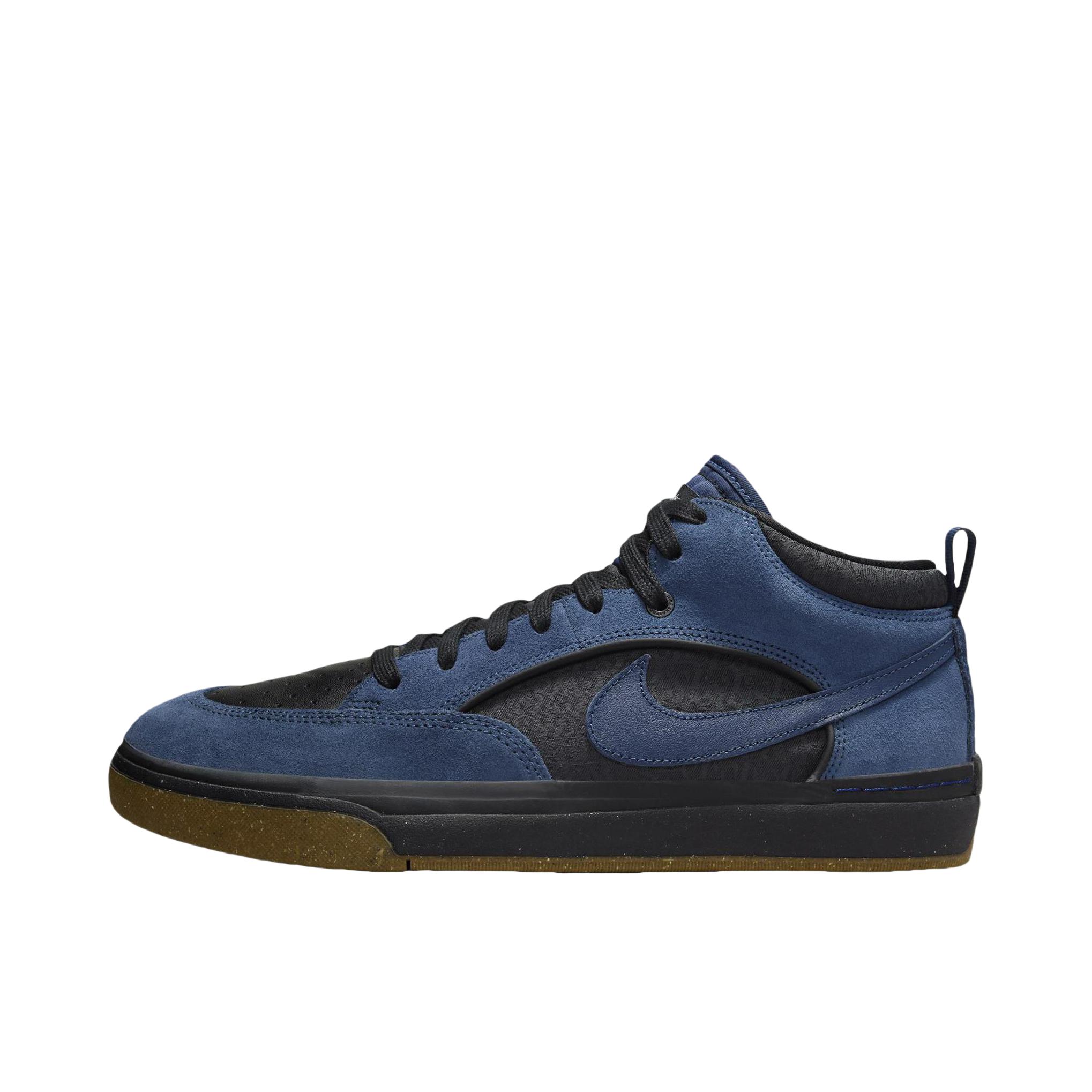 推荐商品：Nike SB React Leo 运动休闲鞋 耐穿抓地防滑缓震透气稳定舒适百搭潮流复古胶底 深海蓝/黑色/煤黑色/白色/橡皮暗褐