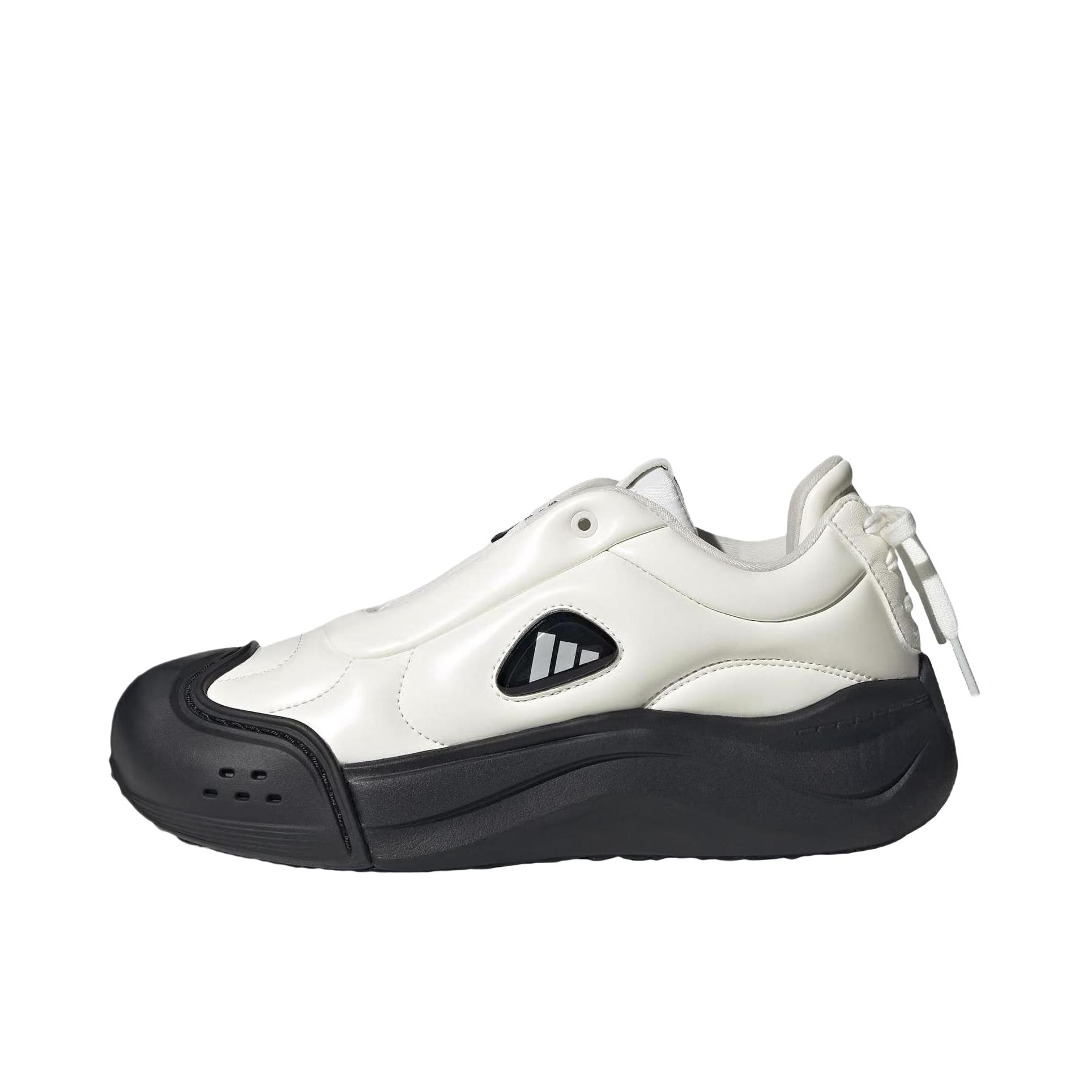 推荐商品：adidas MAXXCOURT FOS 运动休闲鞋 大头鞋防滑耐磨低帮圆头减震厚底舒适百搭时尚简约 女款/亮白/黑色 