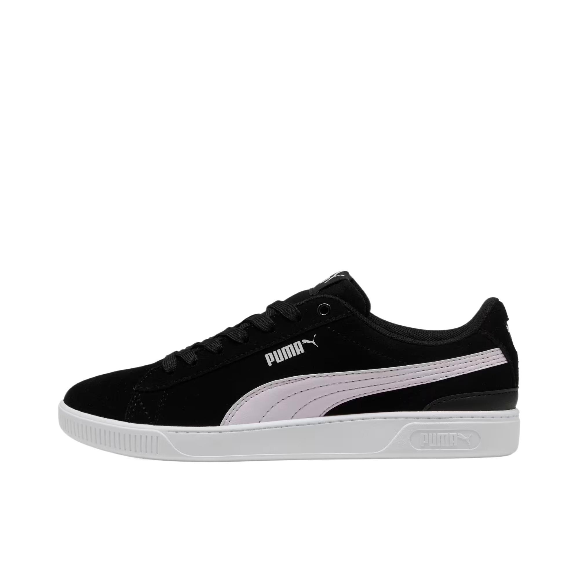 推荐商品：Puma/彪马 Vikky V3 板鞋 防滑耐磨舒适轻便低帮百搭复古时尚简约薄底 女款/黑色/白色