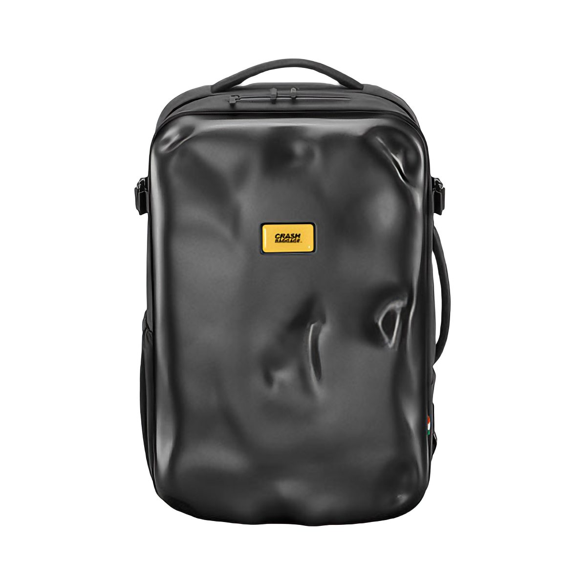 推荐商品：CrashBaggage 意大利小众设计硬壳PC情侣款背包双肩包