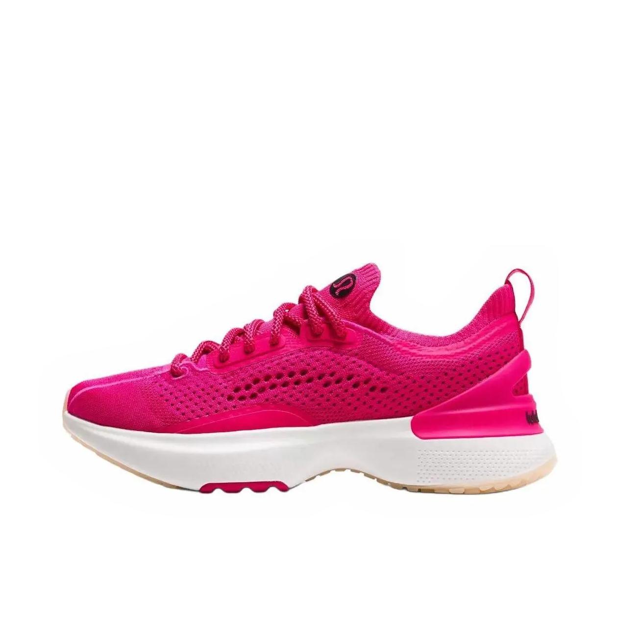 推荐商品：LULULEMON/露露乐檬 chargefeel 3 跑鞋 支撑回弹 女款/天竺葵粉/淡蒸汽色/黑色