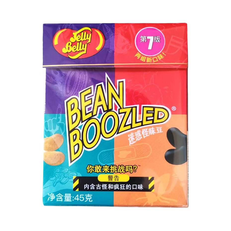 推荐商品：JELLY BELLY/吉力贝 火柴盒迷惑怪味豆糖果 45g 盒装