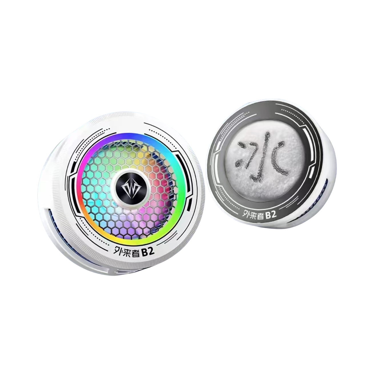 推荐商品：外来者 B2 手机散热器 数显款 半导体 银纤维 温控