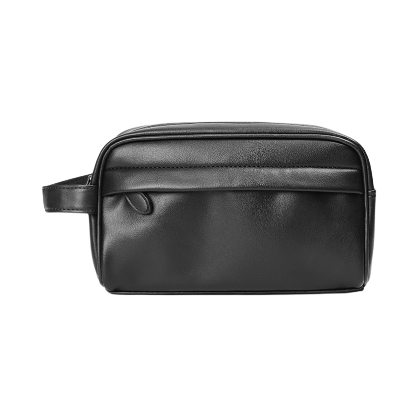 推荐商品：ALNI BITTON 常规复古港风皮面潮酷日常百搭撞色设计感商务都市时尚PU通勤包手拿包