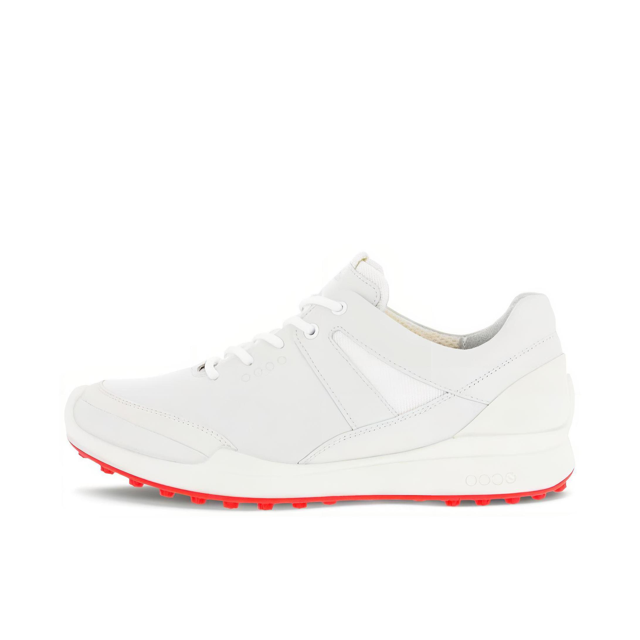 推荐商品：ECCO/爱步 GOLF BIOM HYBRID 百搭 圆头 系带 运动休闲鞋 100583 白色