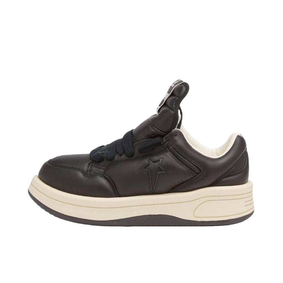 推荐商品：Rick Owens DRKSHDW 板鞋 百搭时尚圆头 Converse联名/黑色