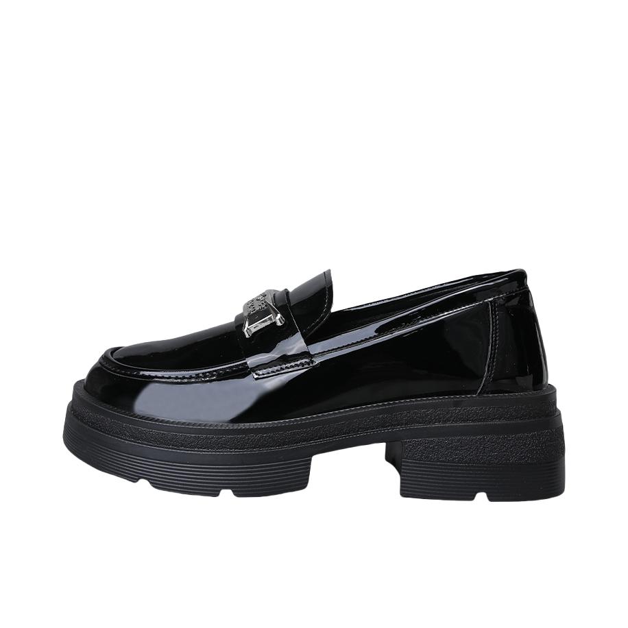 推荐商品：回力 单鞋 甜美风粗跟圆头学院风 WXP(WZ)-237901 黑色