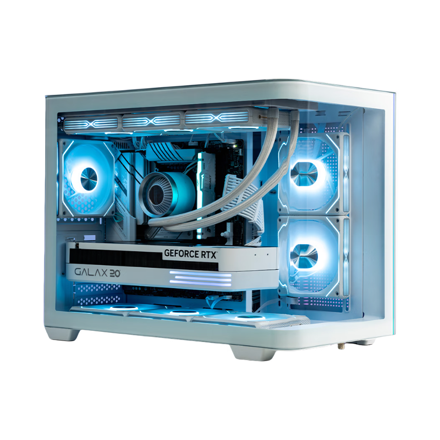 推荐商品：PADO/半岛铁盒 白泽-翊 海景房电脑机箱 玻璃全景侧透 360水冷