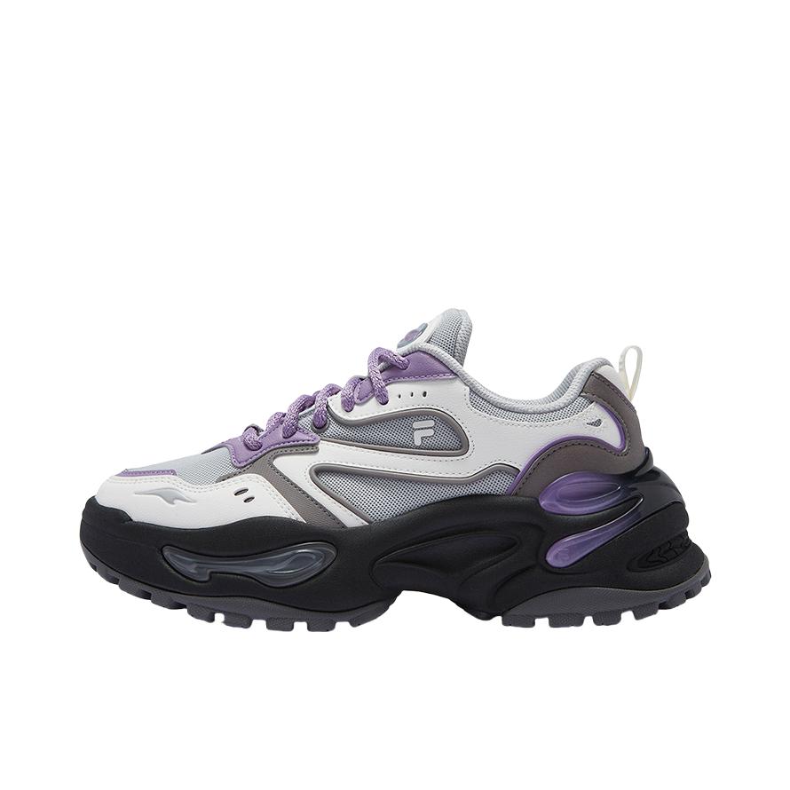 推荐商品：【赵露思同款】FILA/斐乐 软糖 时尚潮流 舒适百搭 防滑耐磨 运动休闲鞋 T12W511002F 女款/水滴灰/热爱紫 