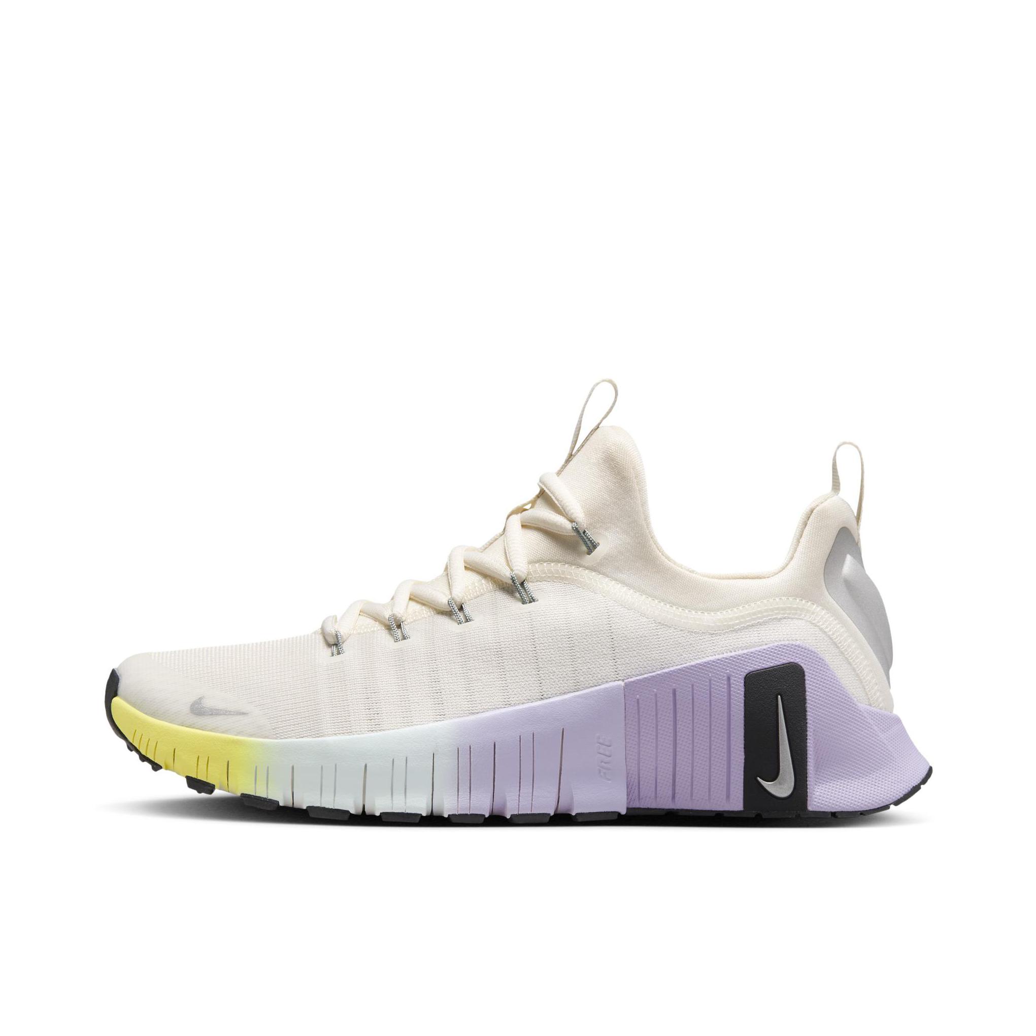 推荐商品：Nike Free Metcon 6 防滑耐磨 舒适透气 支撑缓震 百搭时尚 训练鞋 白色/紫色