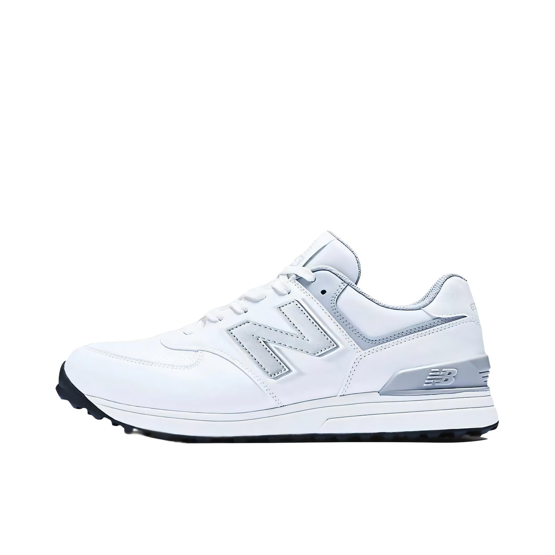 推荐商品：New Balance 574 运动休闲鞋 阿甘鞋 经典复古防滑耐磨缓震舒适透气时尚百搭轻便 纯白色/黑色