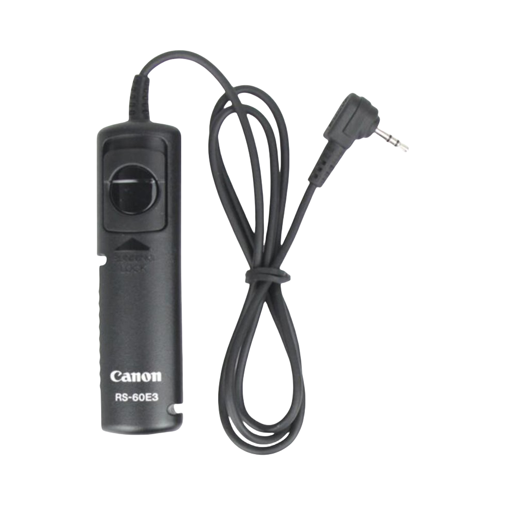 推荐商品：Canon/佳能 RS-60E3 相机快门线 相机配件 60cm电磁