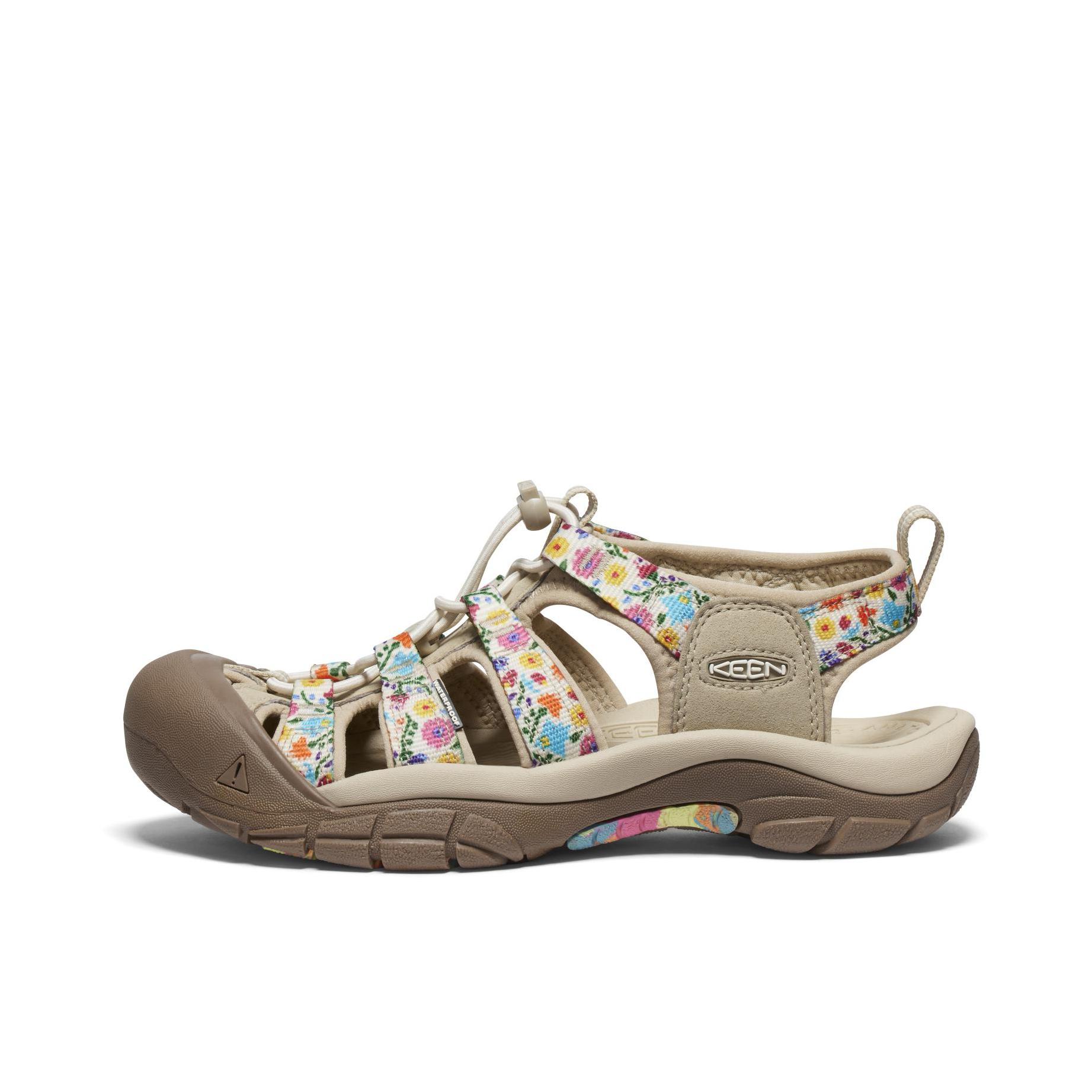 推荐商品：KEEN/科恩 Newport Retro 防撞 防滑耐磨 透气 涉水清凉 护趾 沙滩 户外鞋 溯溪鞋 女款/多色组合/游猎黄