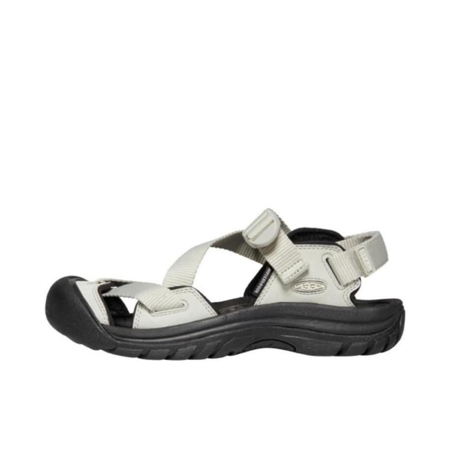 推荐商品：KEEN/科恩 Zerraport 2 防滑耐磨 涉水 搭扣 丑萌 露营 包头 一字扣式 户外鞋 溯溪鞋 女款/银桦色