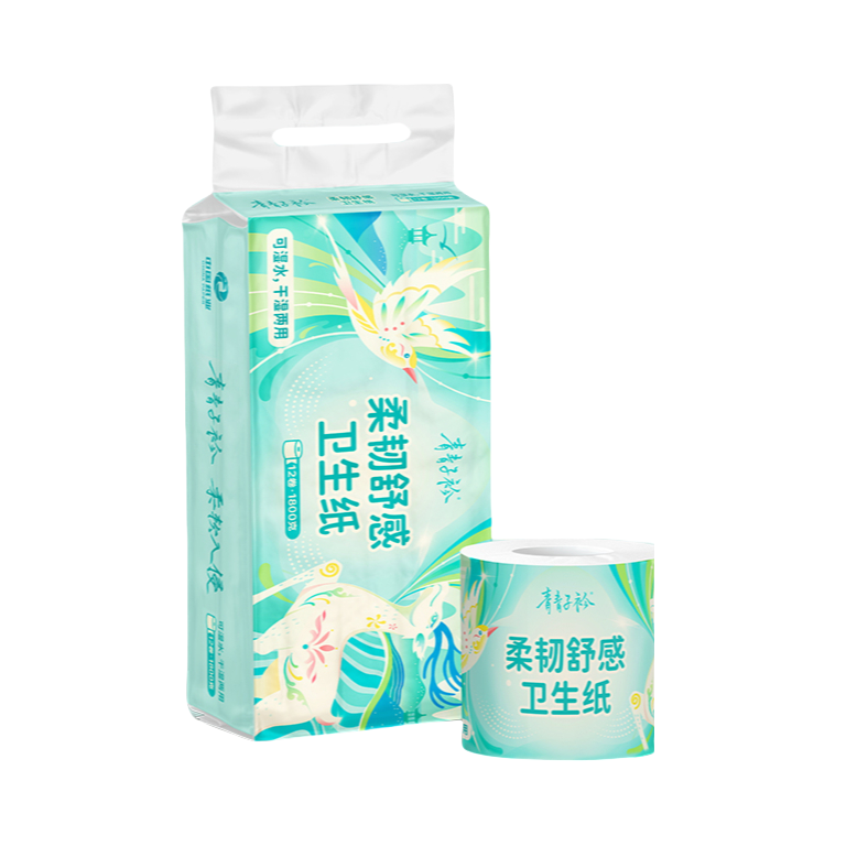 推荐商品：青青子衿 4层 有芯 卷筒纸