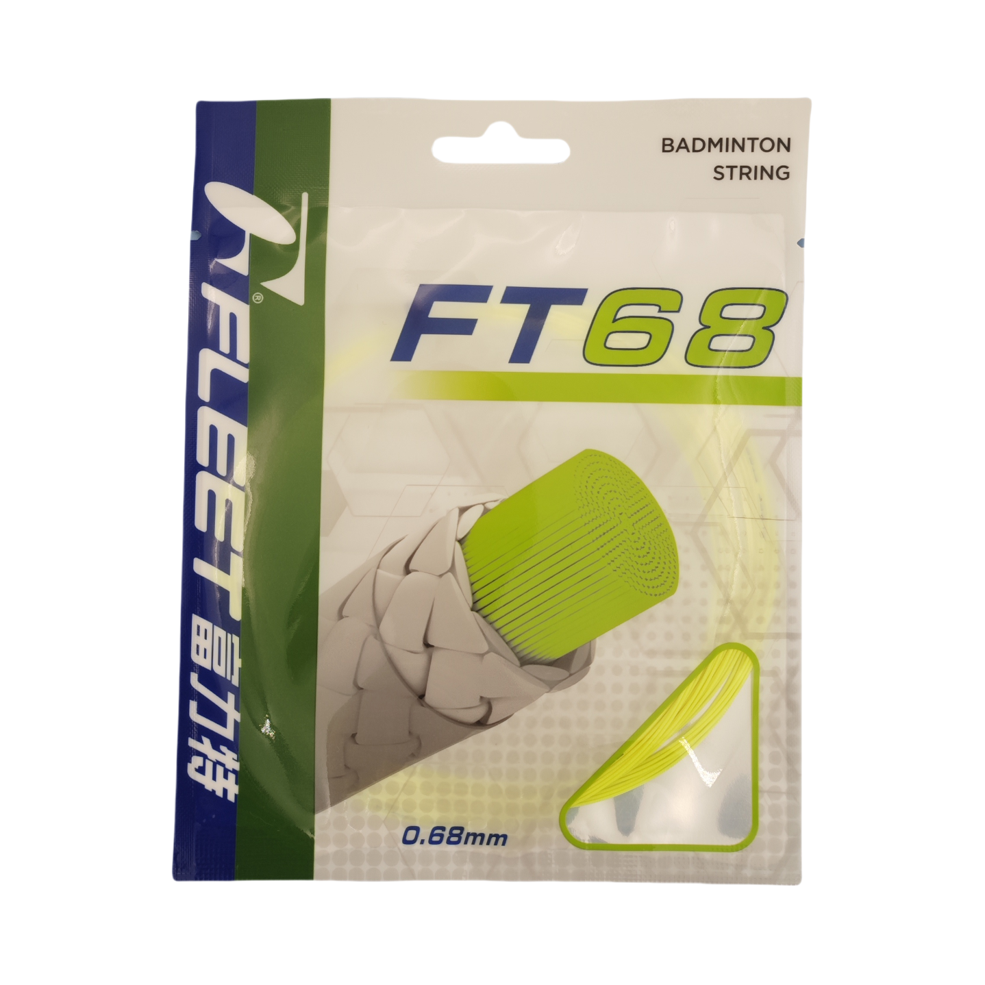 推荐商品：FLEET F-TI68 耐打 高弹 羽毛球拍线