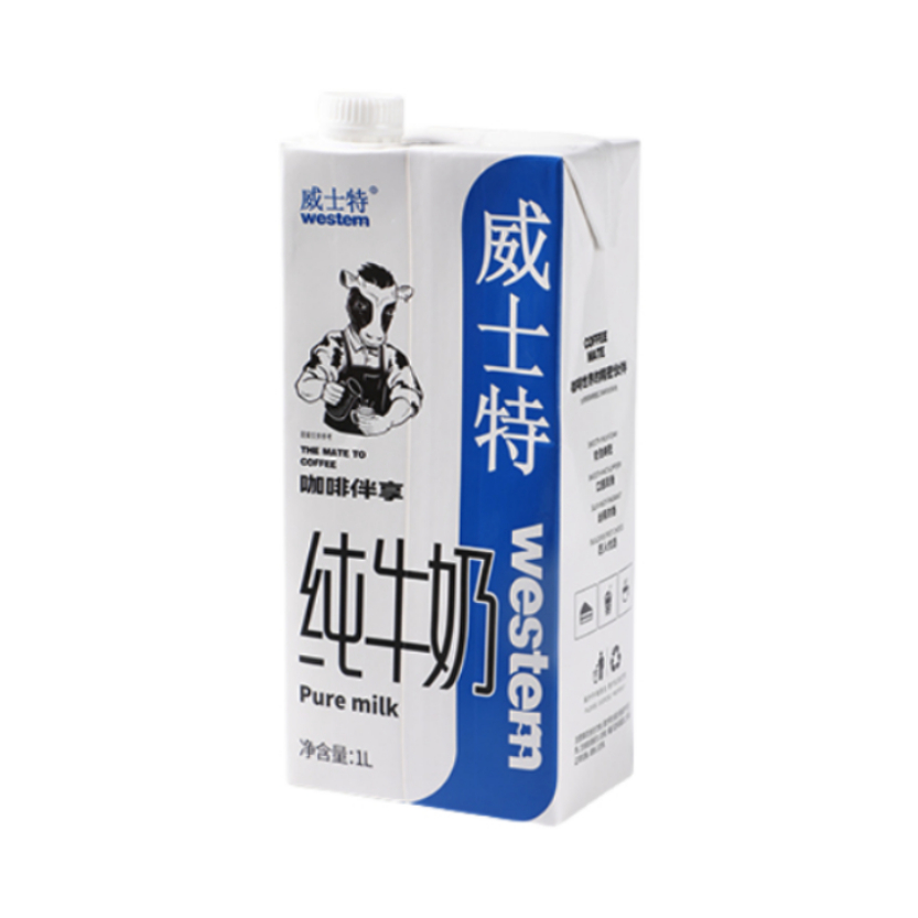 推荐商品：威士特 纯牛奶 1L 全脂 盒装